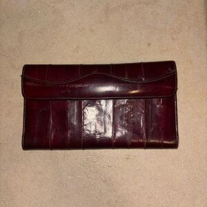 Vintage Eel Leather Wallet